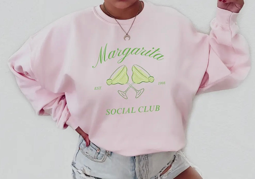 Margarita Social Club Pullover